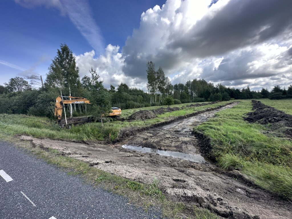 mahasõidu rajamine pärnumaal